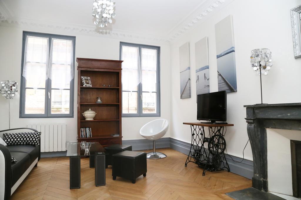 Appartement Bourgeois Honfleur Exterior foto